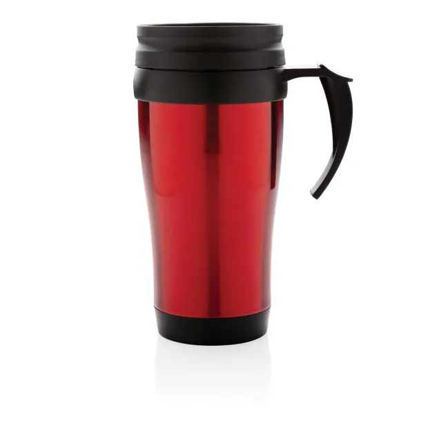  šalica od nehrđajućeg čelika, 350 ml - XD Collection Crvena 
