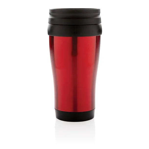  šalica od nehrđajućeg čelika, 350 ml - XD Collection Crvena 