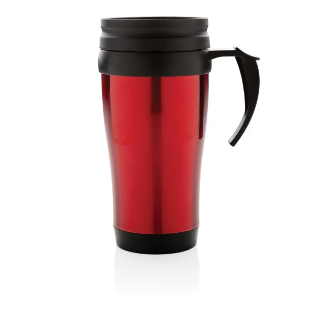  šalica od nehrđajućeg čelika, 350 ml - XD Collection Crvena 