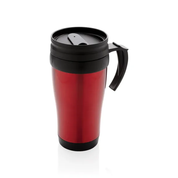  šalica od nehrđajućeg čelika, 350 ml - XD Collection Crvena 
