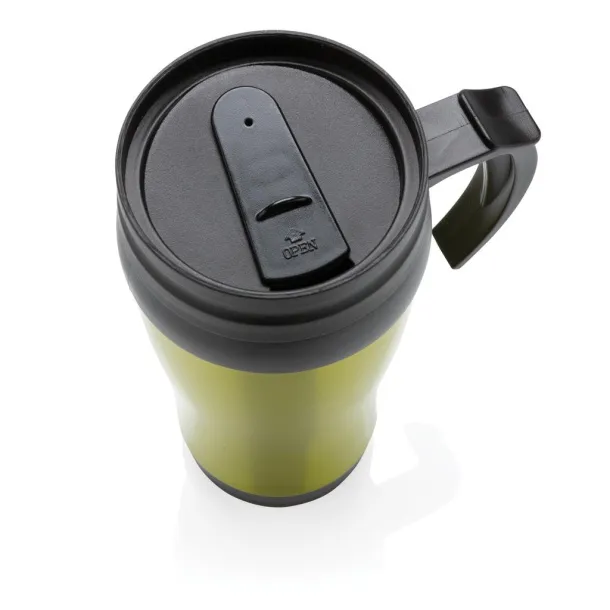  šalica od nehrđajućeg čelika, 350 ml - XD Collection Zelena