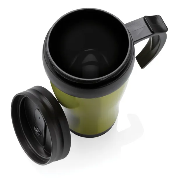  šalica od nehrđajućeg čelika, 350 ml - XD Collection Zelena
