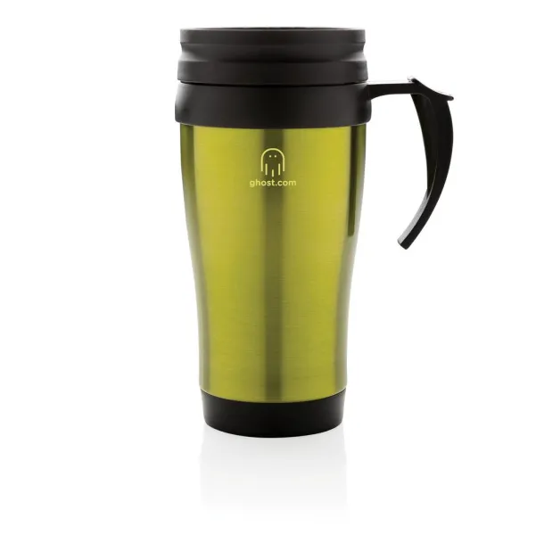  šalica od nehrđajućeg čelika, 350 ml - XD Collection Zelena