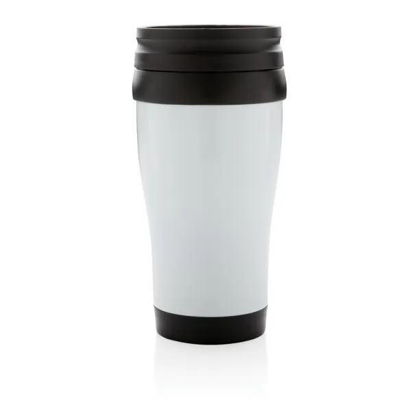  šalica od nehrđajućeg čelika, 350 ml - XD Collection Bijela 