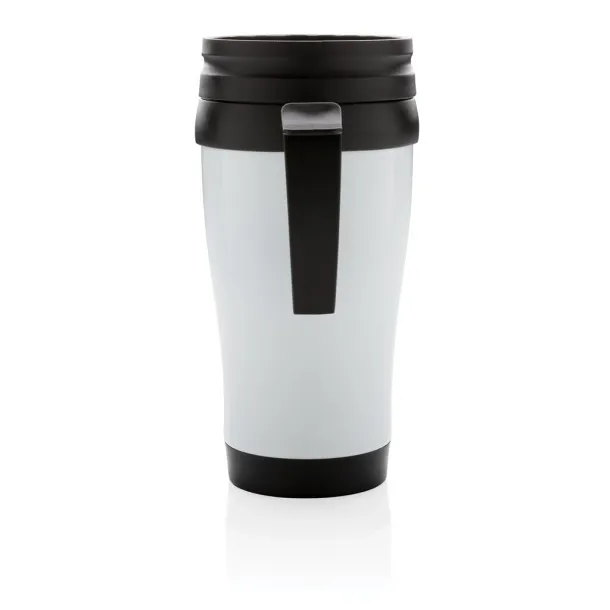  šalica od nehrđajućeg čelika, 350 ml - XD Collection Bijela 
