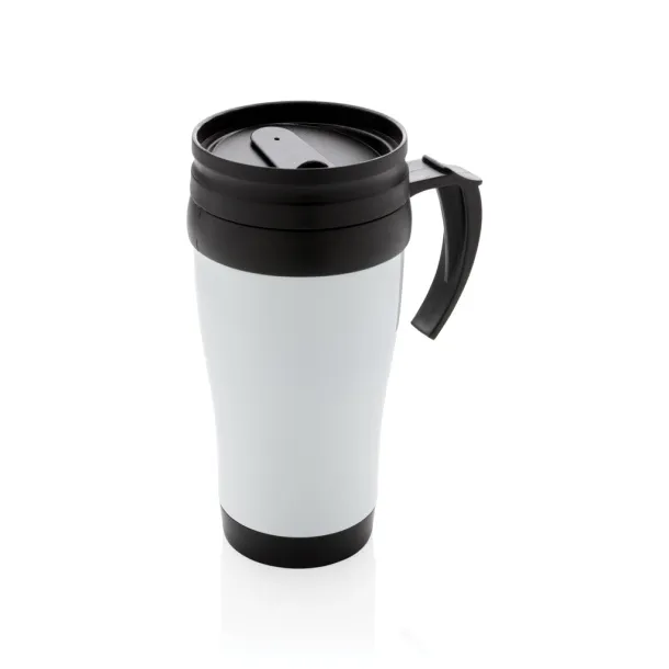  šalica od nehrđajućeg čelika, 350 ml - XD Collection Bijela 