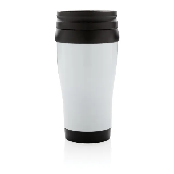  šalica od nehrđajućeg čelika, 350 ml - XD Collection Bijela 