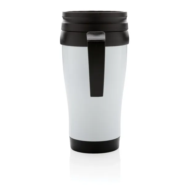  šalica od nehrđajućeg čelika, 350 ml - XD Collection Bijela 