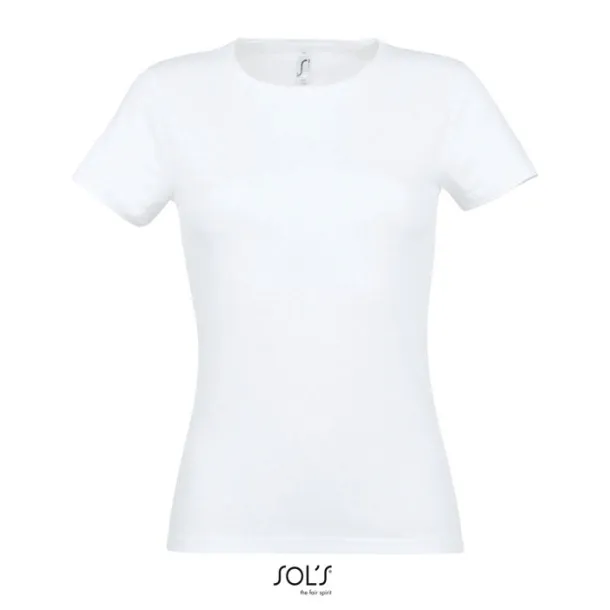 MISS WOMEN TSHIRT-150g White