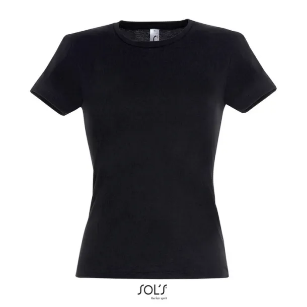 MISS WOMEN TSHIRT-150g deep black