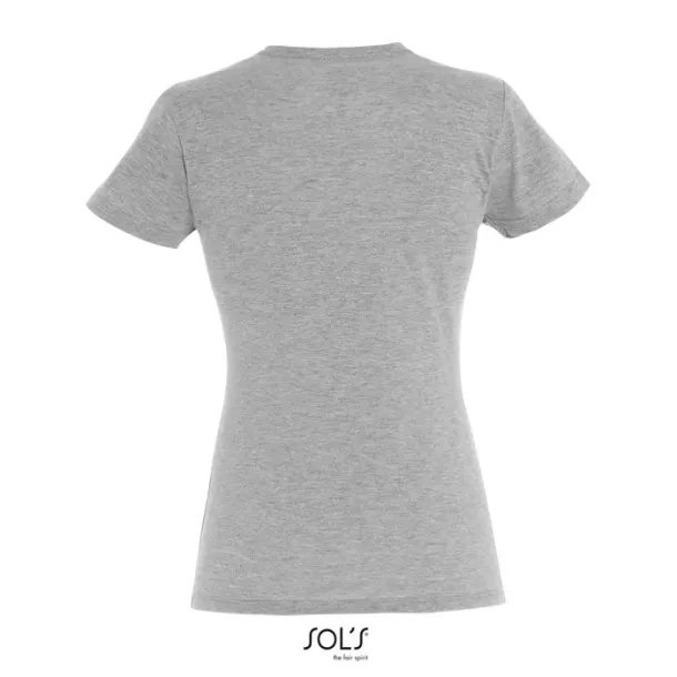 MISS WOMEN TSHIRT-150g Grey Melange