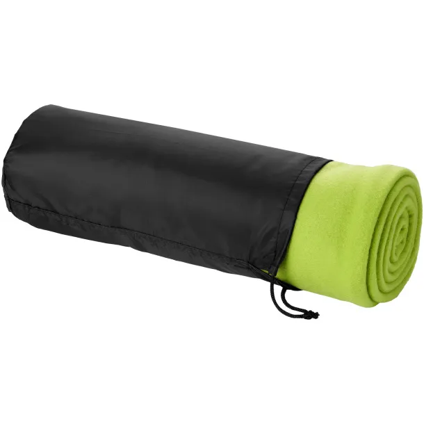 Huggy pokrivač od flisa sa torbicom, 200 g/m² Limeta