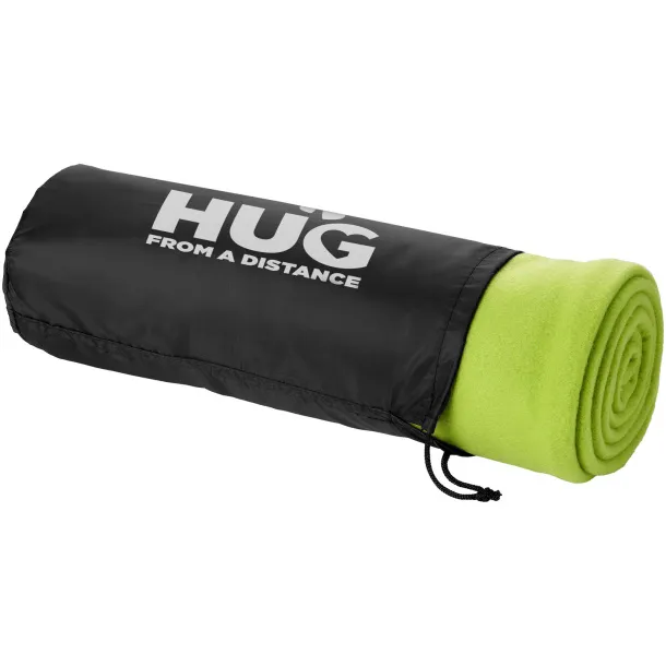Huggy pokrivač od flisa sa torbicom, 200 g/m² Limeta