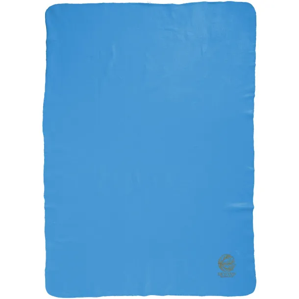 Huggy pokrivač od flisa sa torbicom, 200 g/m² Process blue