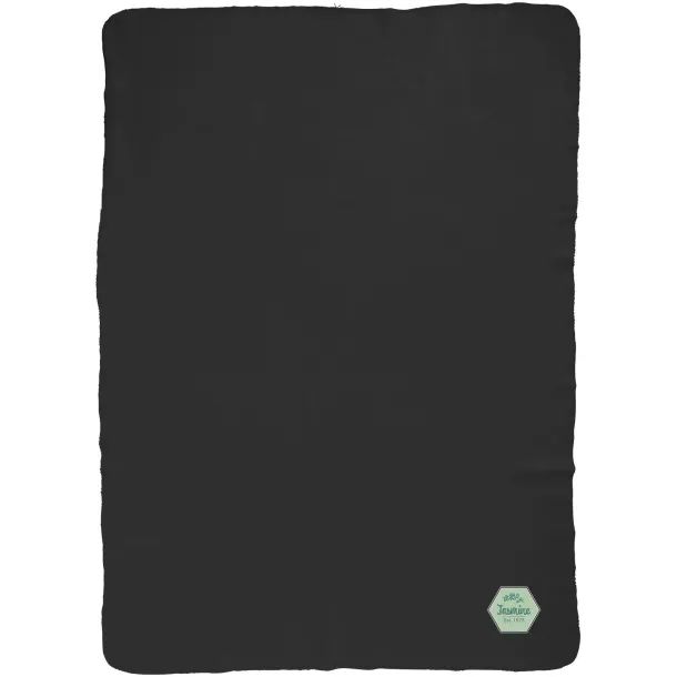 Huggy pokrivač od flisa sa torbicom Crna