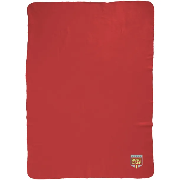 Huggy pokrivač od flisa sa torbicom, 200 g/m² Crvena