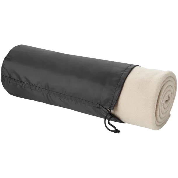 Huggy pokrivač od flisa sa torbicom, 200 g/m² Bež