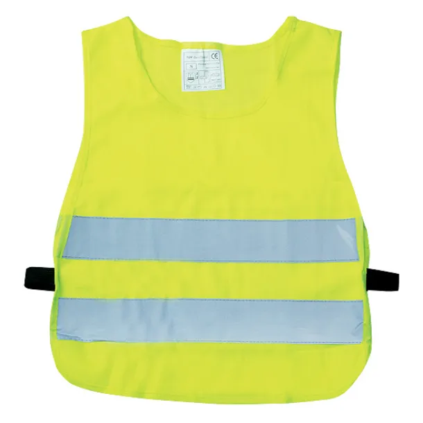 KIDO Reflective safety vest for children Žuta