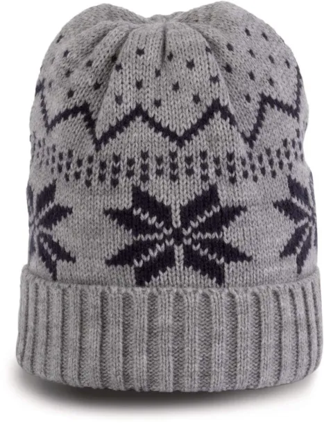  Božićna zimska kapa - K-UP Goose Grey Fly Blue