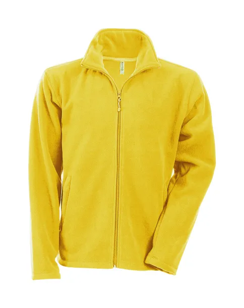 Falco fleece jacket - Kariban Yellow