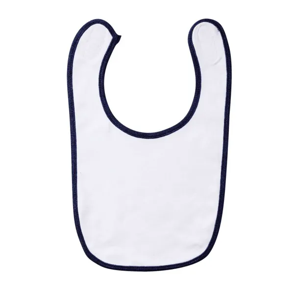  SOL'S BABIB - BABY BIB - SOL'S White French Navy