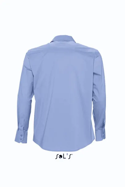 SOL'S BRIGHTON LONG SLEEVE STRETCH MEN'S SHIRT - SOL'S Bright Sky