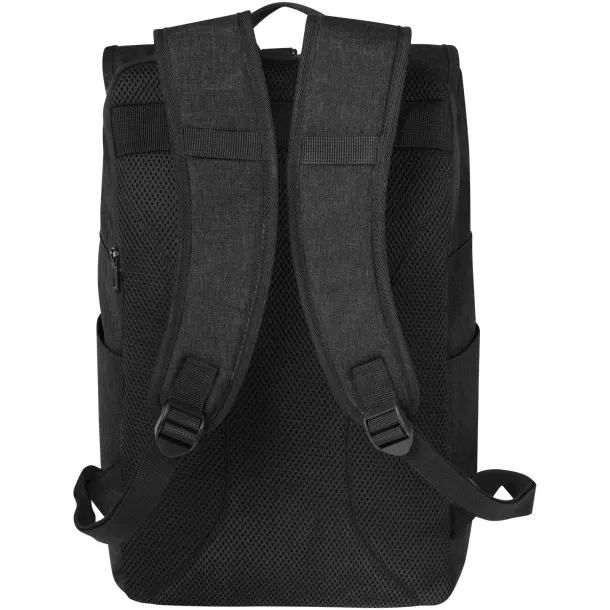 Hoss 15.6" roll-up laptop backpack - Unbranded Heather Charcoal