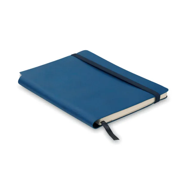 SOFTNOTE Notebook PU cover lined paper Blue