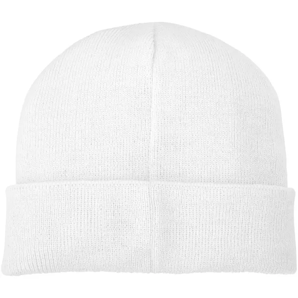 Boreas beanie with patch - Elevate Essentials White