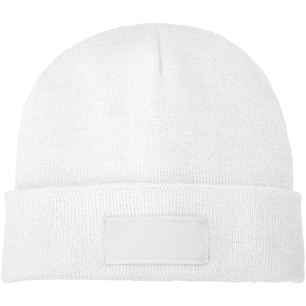 Boreas beanie with patch - Elevate Essentials White