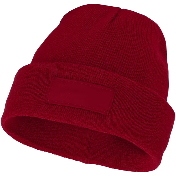 Boreas beanie with patch - Elevate Essentials Red