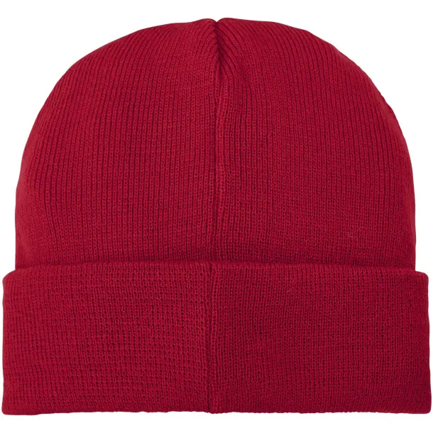 Boreas beanie with patch - Elevate Essentials Red