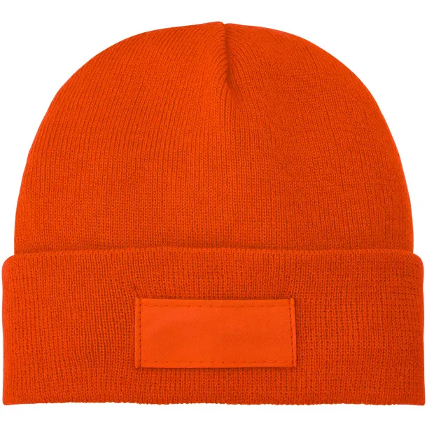 Boreas beanie with patch - Elevate Essentials Orange