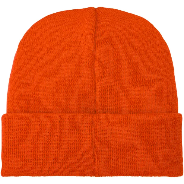 Boreas beanie with patch - Elevate Essentials Orange