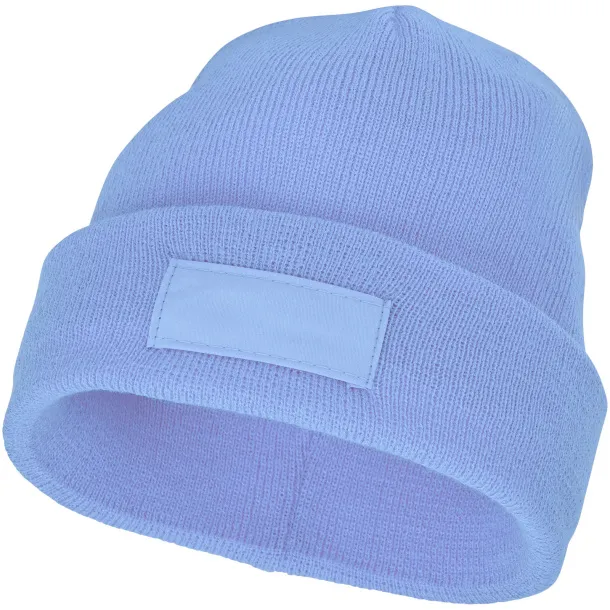 Boreas beanie with patch - Elevate Essentials Light blue