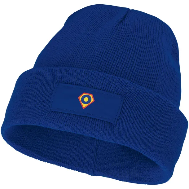 Boreas beanie with patch - Elevate Essentials Blue