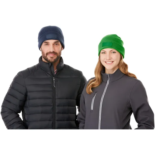 Boreas beanie with patch - Elevate Essentials Fern green