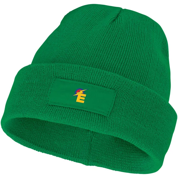 Boreas beanie with patch - Elevate Essentials Fern green