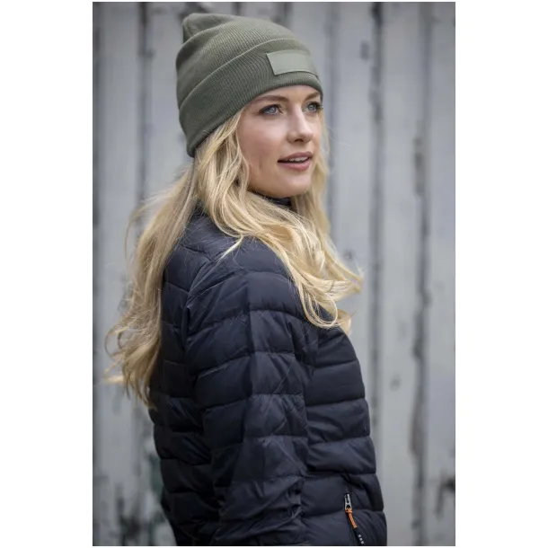 Boreas beanie with patch - Elevate Essentials Green