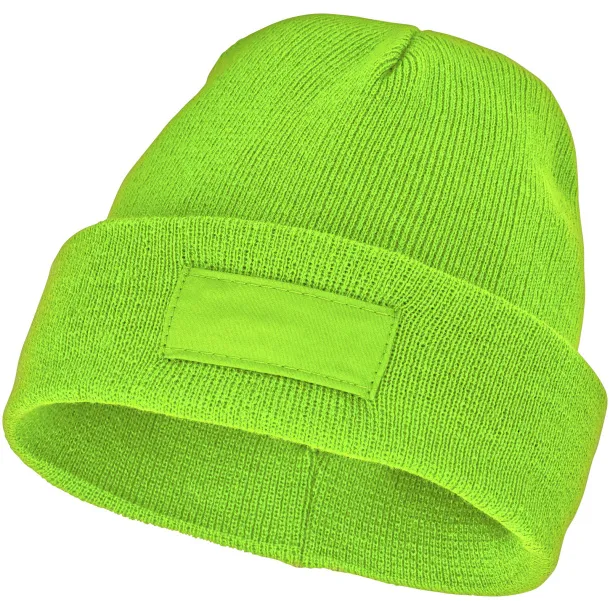 Boreas beanie with patch - Elevate Essentials Apple Green