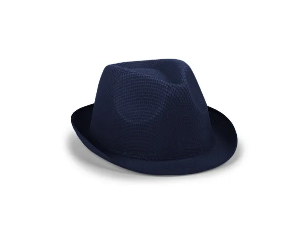 HARRY polyester hat - EXPLODE Blue