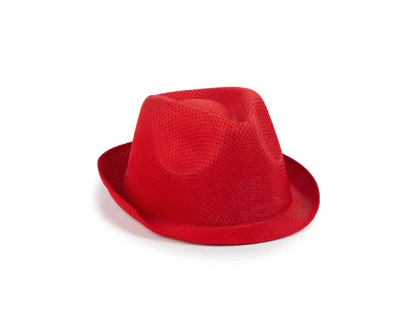 HARRY polyester hat - EXPLODE Red