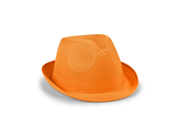 HARRY polyester hat - EXPLODE Orange