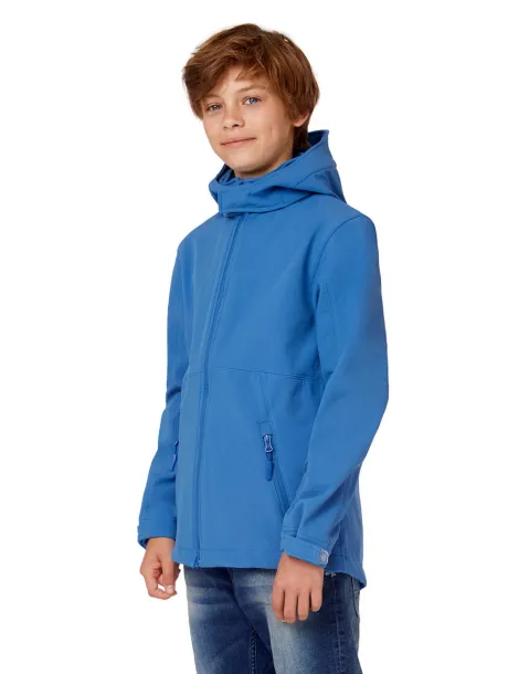  Djačja softshell jakna s kapuljačom - B&C Outerwear