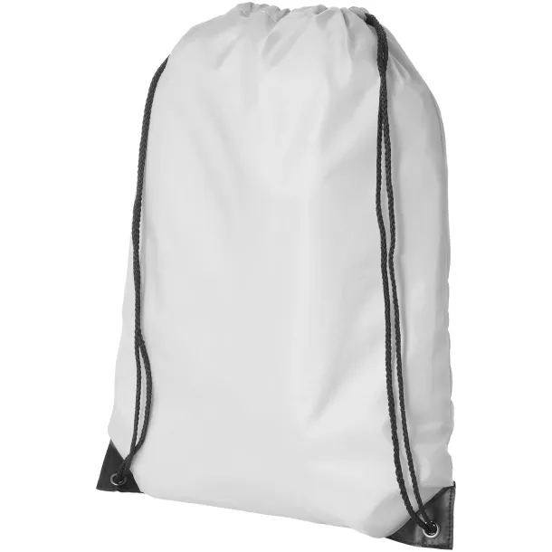 Oriole premium drawstring backpack - Unbranded White