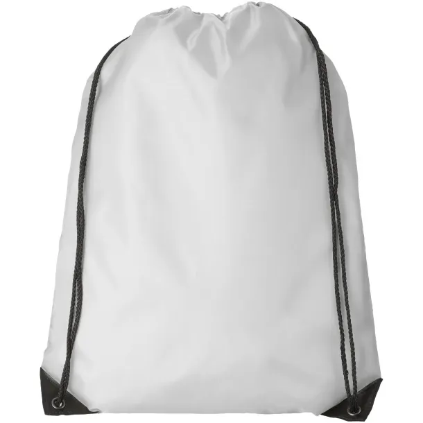 Oriole premium drawstring backpack - Unbranded White