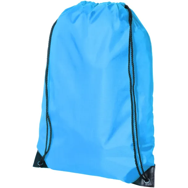 Oriole premium drawstring backpack Process blue