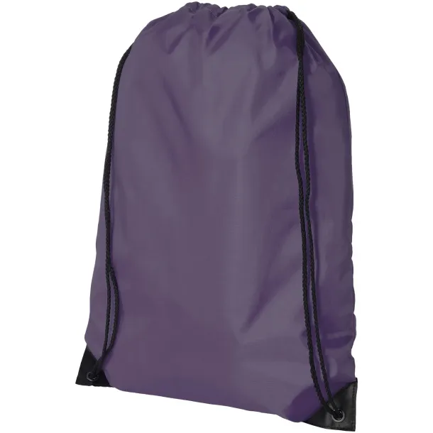 Oriole premium drawstring backpack Plum