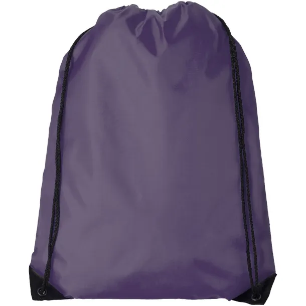 Oriole premium drawstring backpack Plum