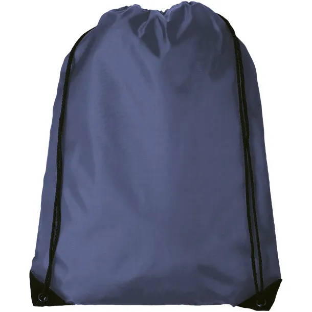 Oriole premium drawstring backpack Navy Blue